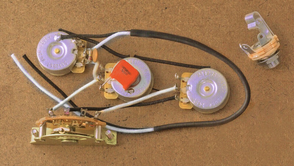 Precision Made Stratocaster® Blender Harness Upgrade-CTS