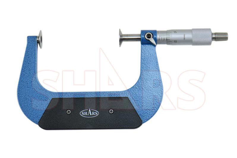 Shars 3-4" Mechanical Disc Micrometer Ratchet Stop Thimble New P}
