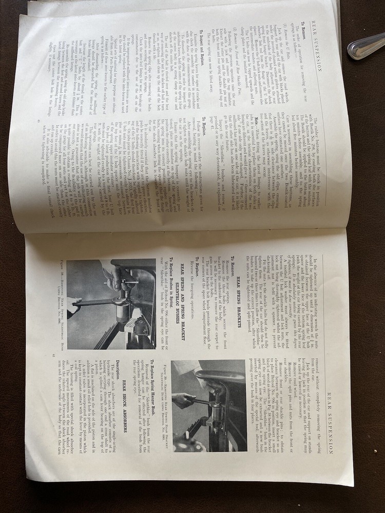 1939 Vauxhall 14 hp model J manual