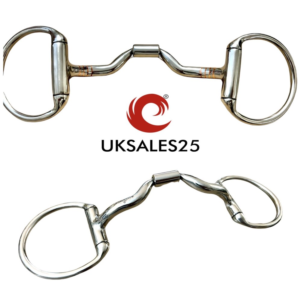 Western Dee Eggbutt Comfort Snaffle Bit with Copper Inserts *SAME DAY DISPATCH*