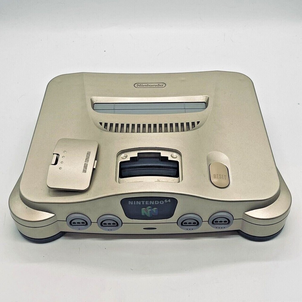 Nintendo 64 Gold Limited N64 Bundle Chose Original Controller Cables REGION FREE