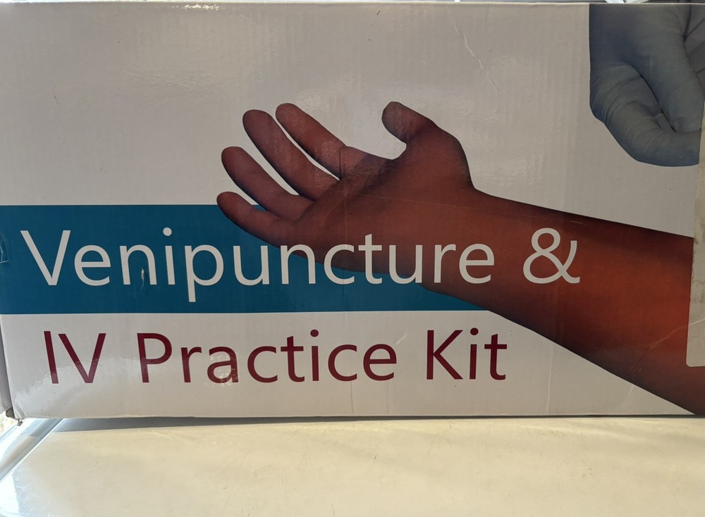 IV & Venipuncture Training, Phlebotomy Practice Kit, Clinical Nursing Training