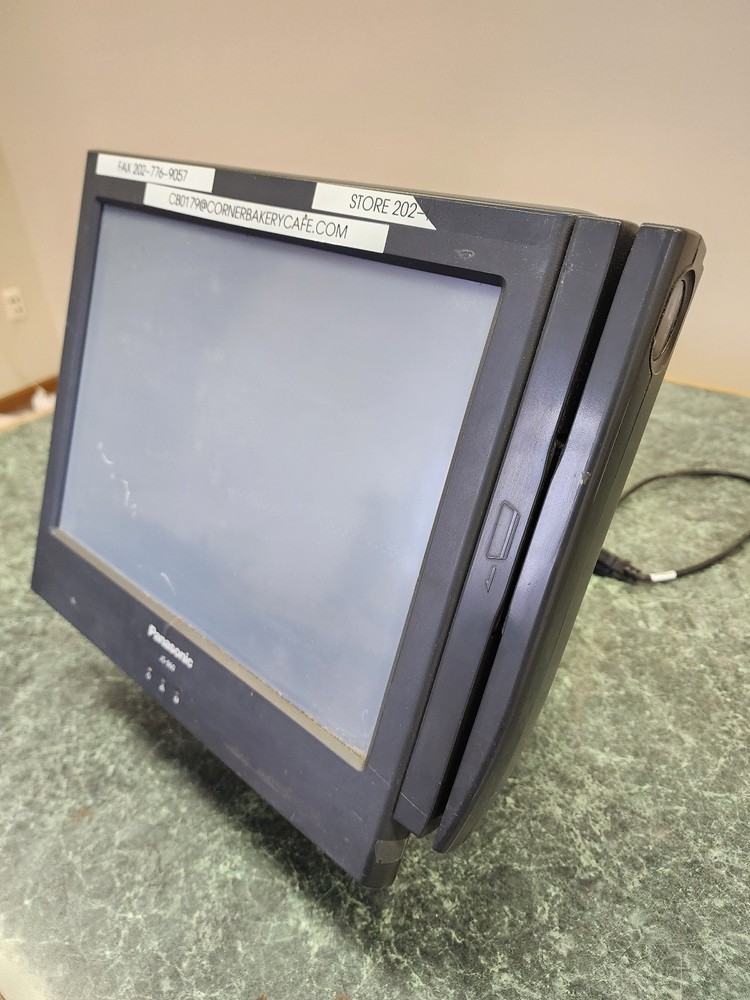 Panasonic JS-960 POS Model JS-960WP 15" Workstation w/ Card Reader