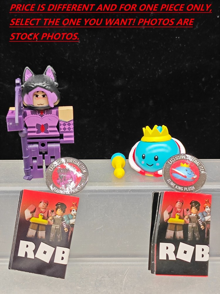 *YOU PICK* NEW OOB Roblox Series 11 with Virtual Item Figure w/ Unscratched Code