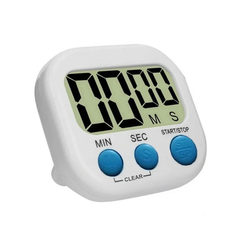 Large LCD Digital Kitchen Cooking Timer Count Down Up Clock Loud Alarm Magnetic