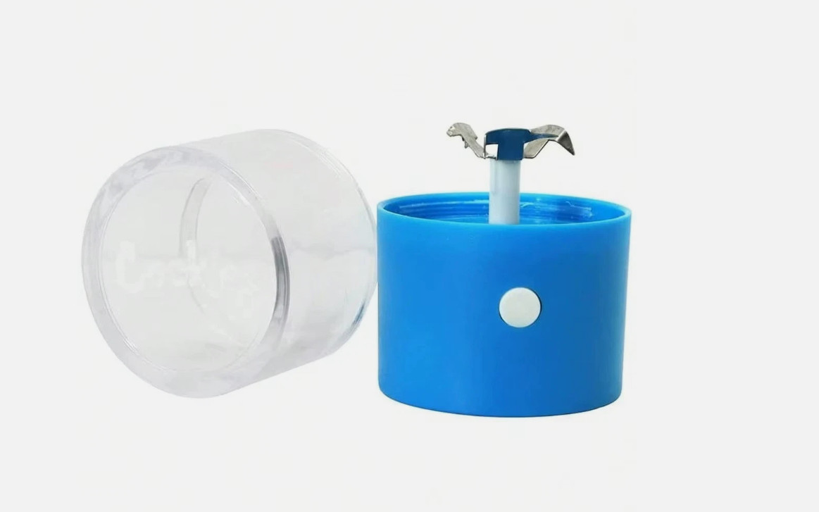 Cookies Electric Grinder Portable USB Rechargeable Mini Auto Herb Crusher Black*