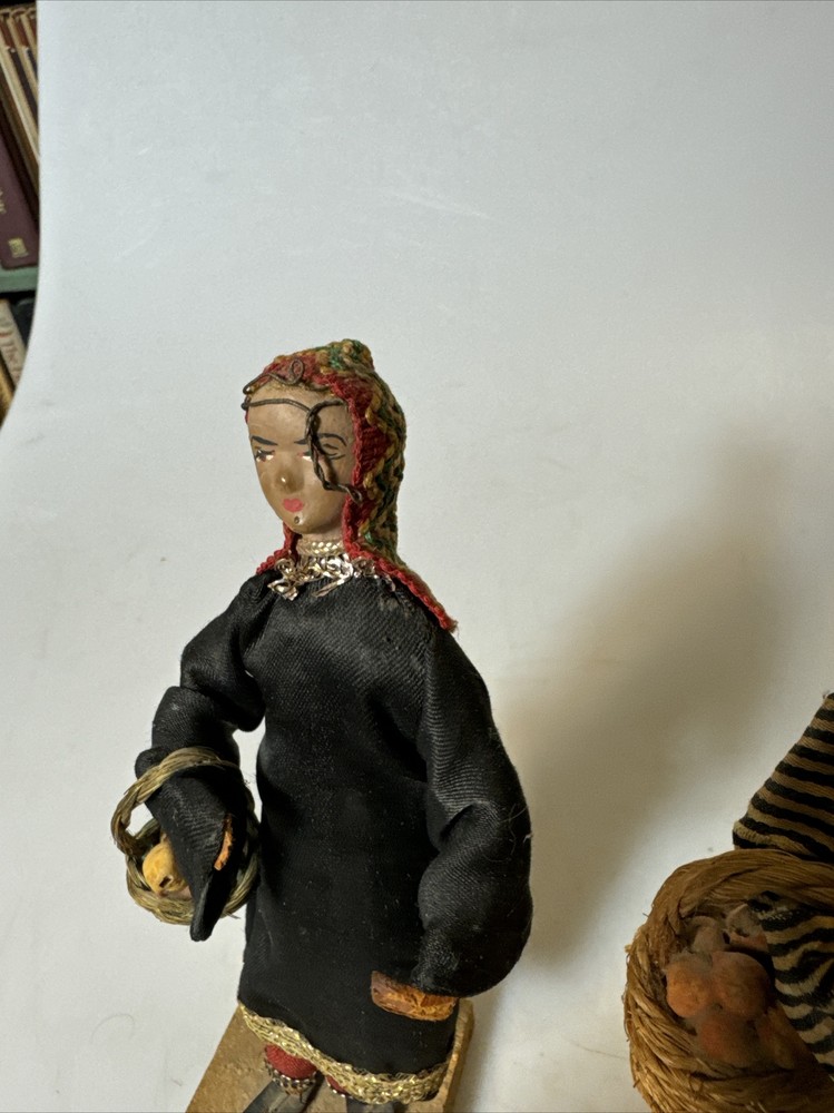 2 Hand made dolls by Sabra, Israel