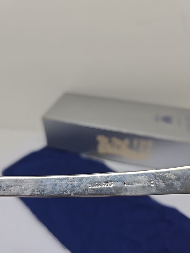 Great Large Serving Ladle in Silverplate by Leonard, Used. D84