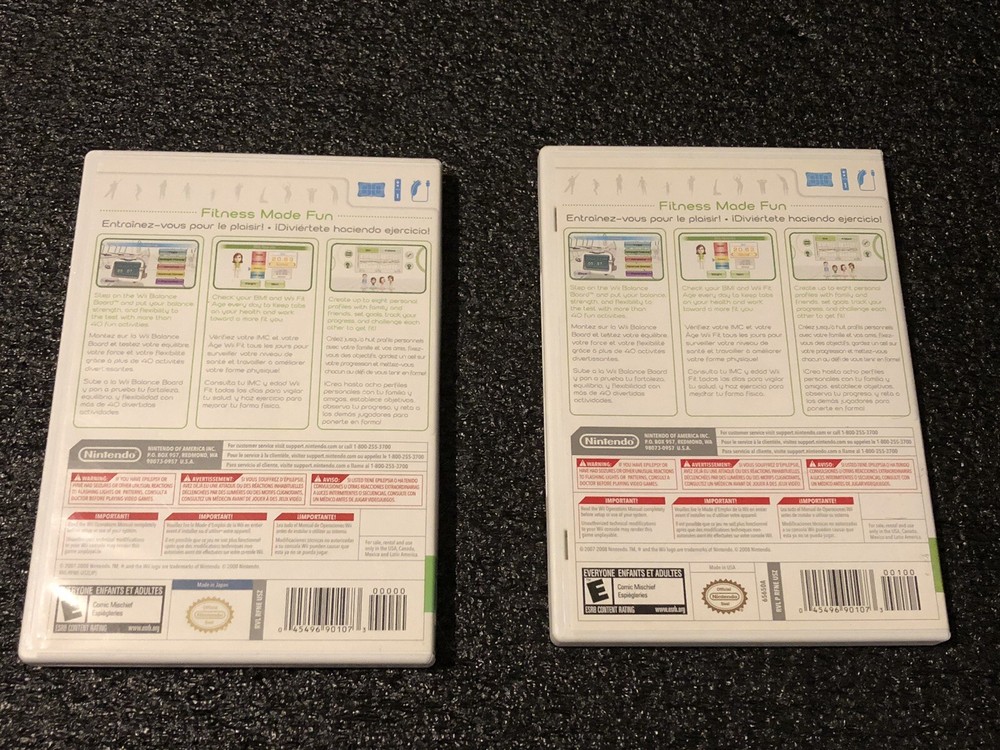 Wii Fit Video Game Game With Case