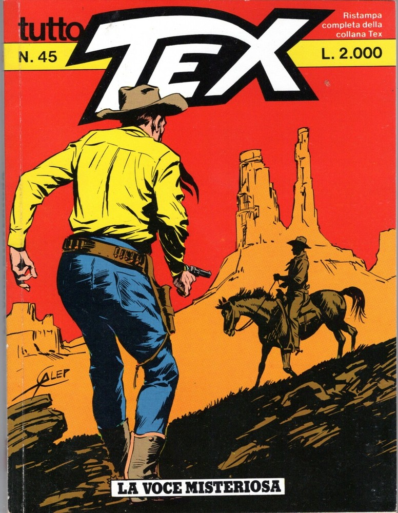 comic ALL TEX BONELLI number 45