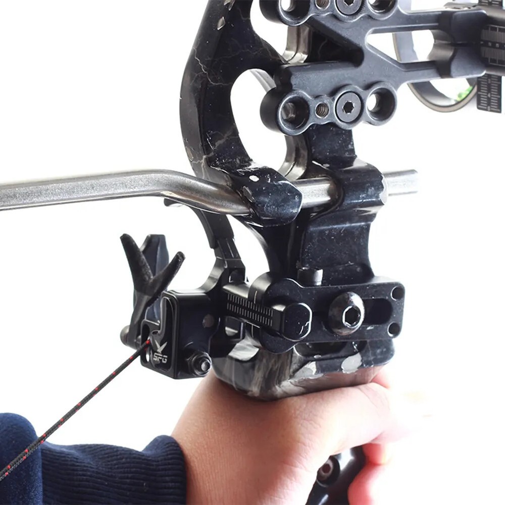 Archery Hunting Arrow Rest Compound Bow Up Down Right Hand 4-way Adjustable