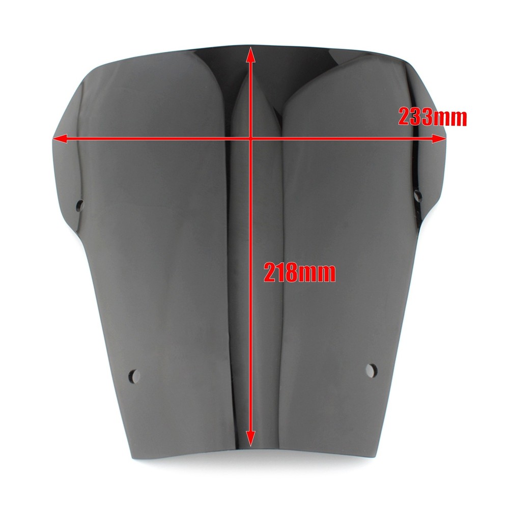 SCREEN WINDSHIELD REPLACEMENT WINDSCREEN For YAMAHA XT 660 R 2004-2016 Black