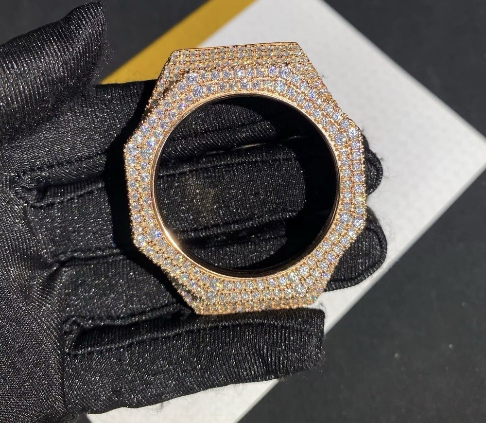 Fully Bust-down CRA certified GShock Watch Bezel.