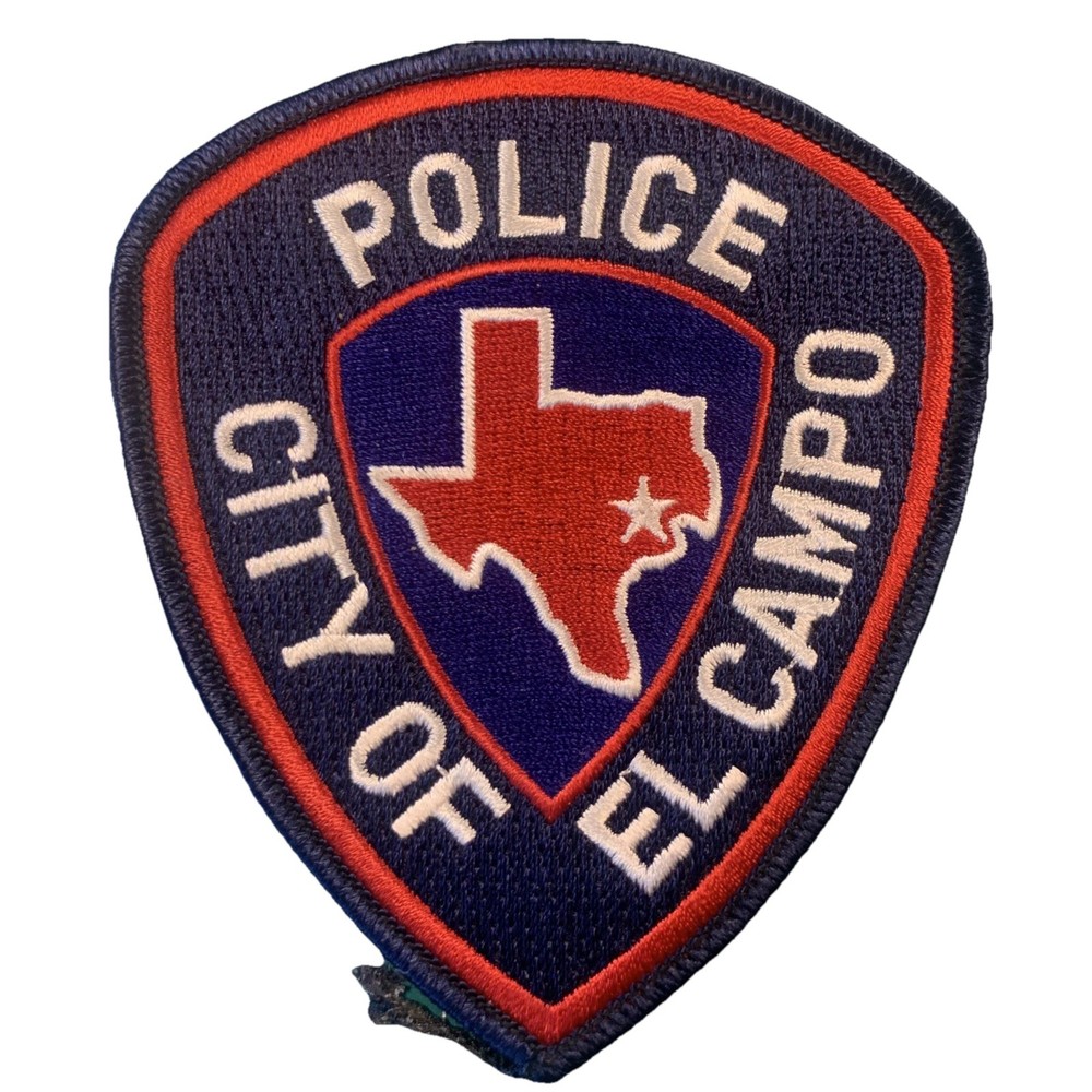 EL CAMPO TEXAS TX POLICE PATCH 7E