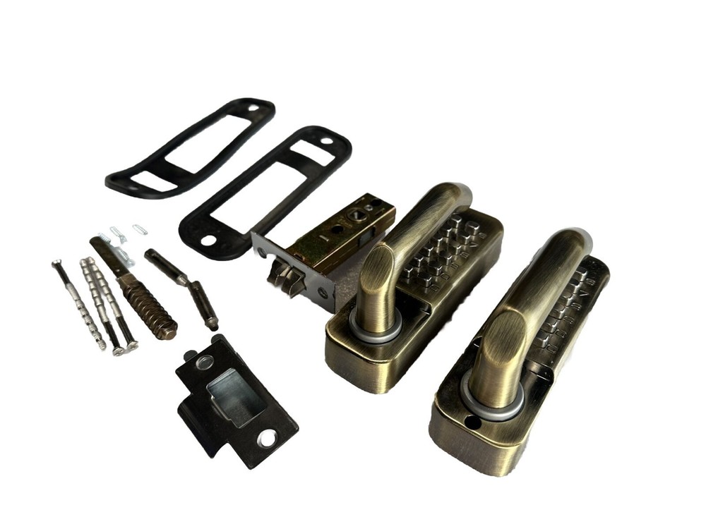 Mechanical Code Combination Keyless Double Side Entry Gate Door Lock Fence Lock