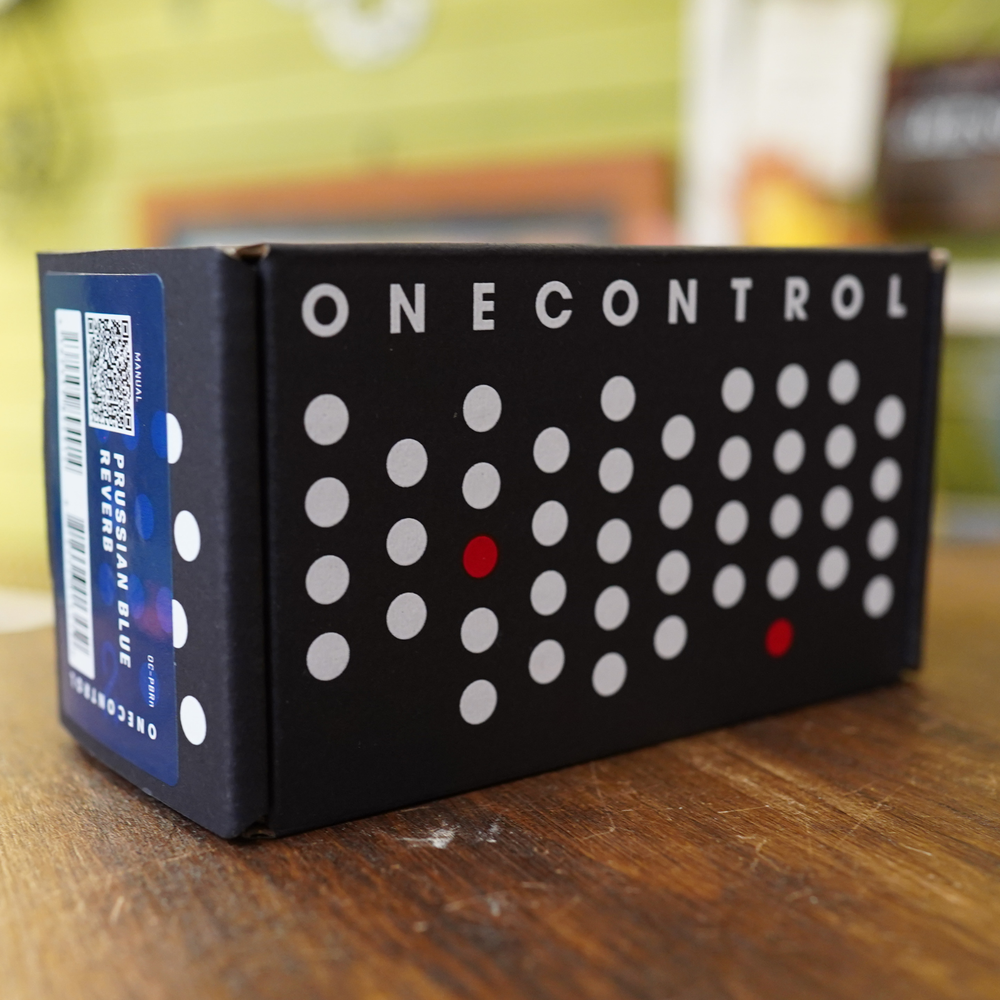 One Control PRUSSIAN BLUE REVERB Guitar Effects Pedal