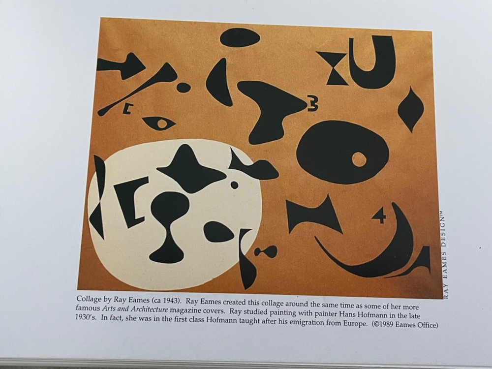 Collage by Ray Eames Unlined Blank Journal 1998 Eames Office 6 x 8”