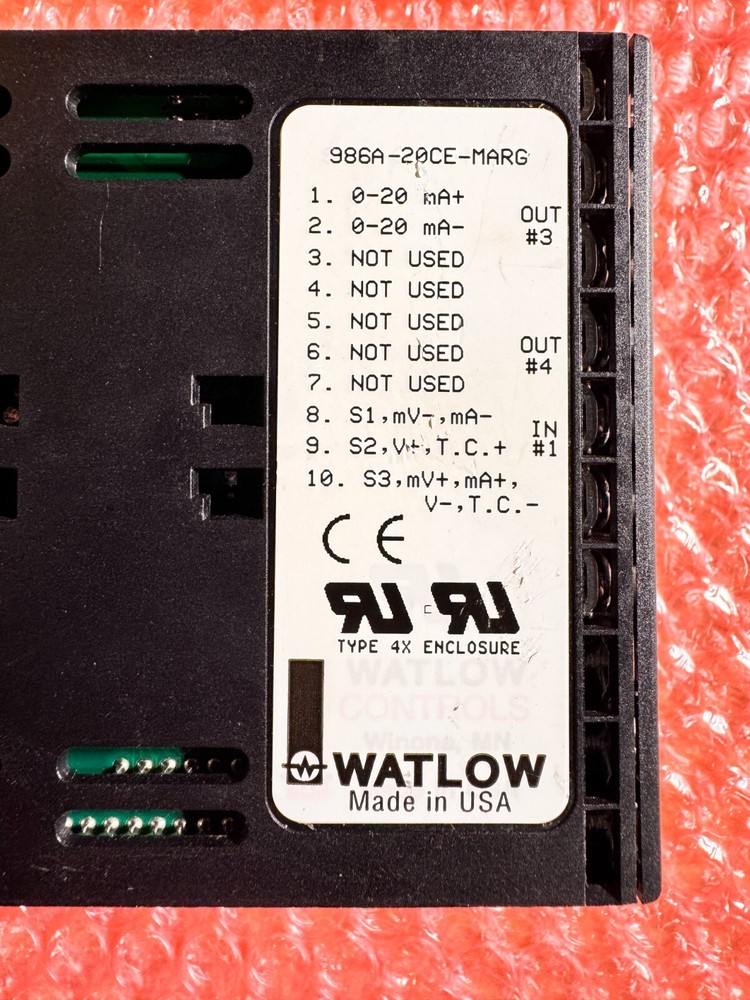 Watlow 986A Temperature Controller (986A-20CE-MARG)