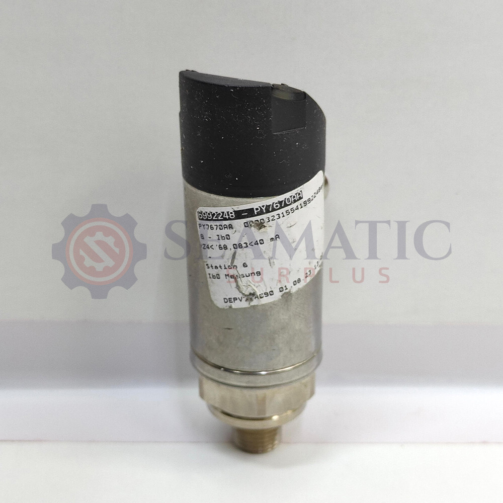 Surplus IFM PY7670- Pressure sensor with display , V#325
