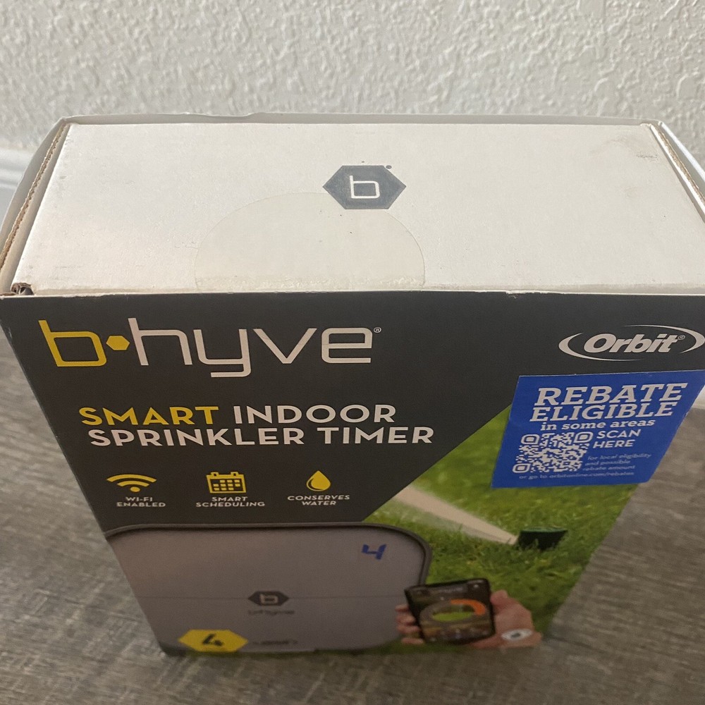 Orbit 4-Zone B-hyve Smart Irrigation Indoor Timer