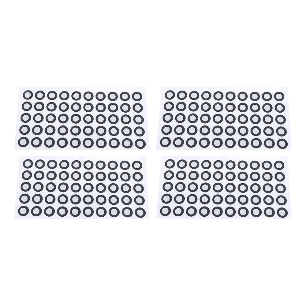 500 Pcs 3D Scanning Marker 6mm ID 10mm OD Reference Point Diffuse Reflection