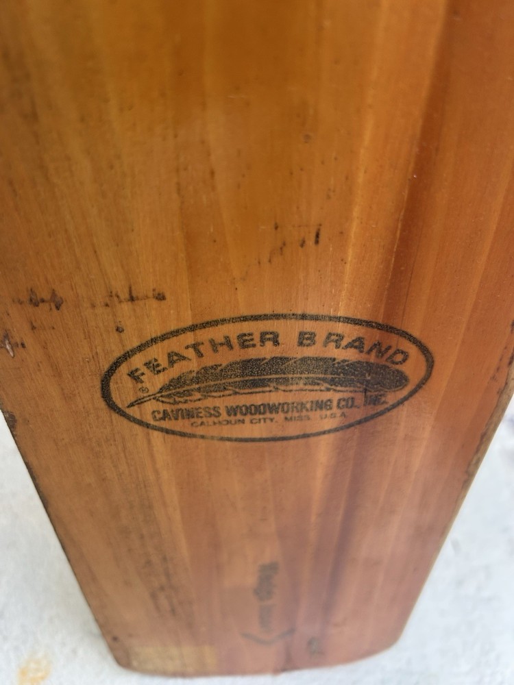 Feather Brand 60" Oar Paddle with wedge insert - good condition
