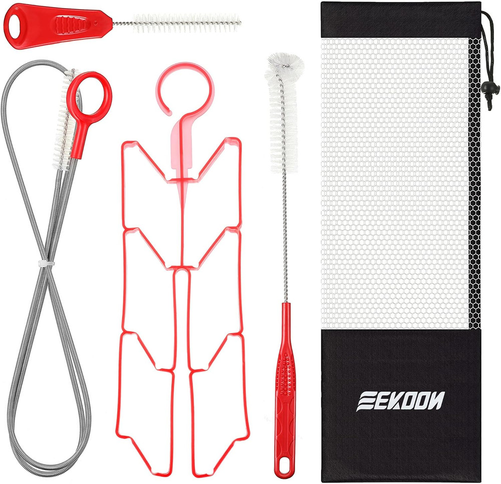 Reservoir Hydration Bladder Cleaning Kit, Water Bladders Cleaner Set Includes Br