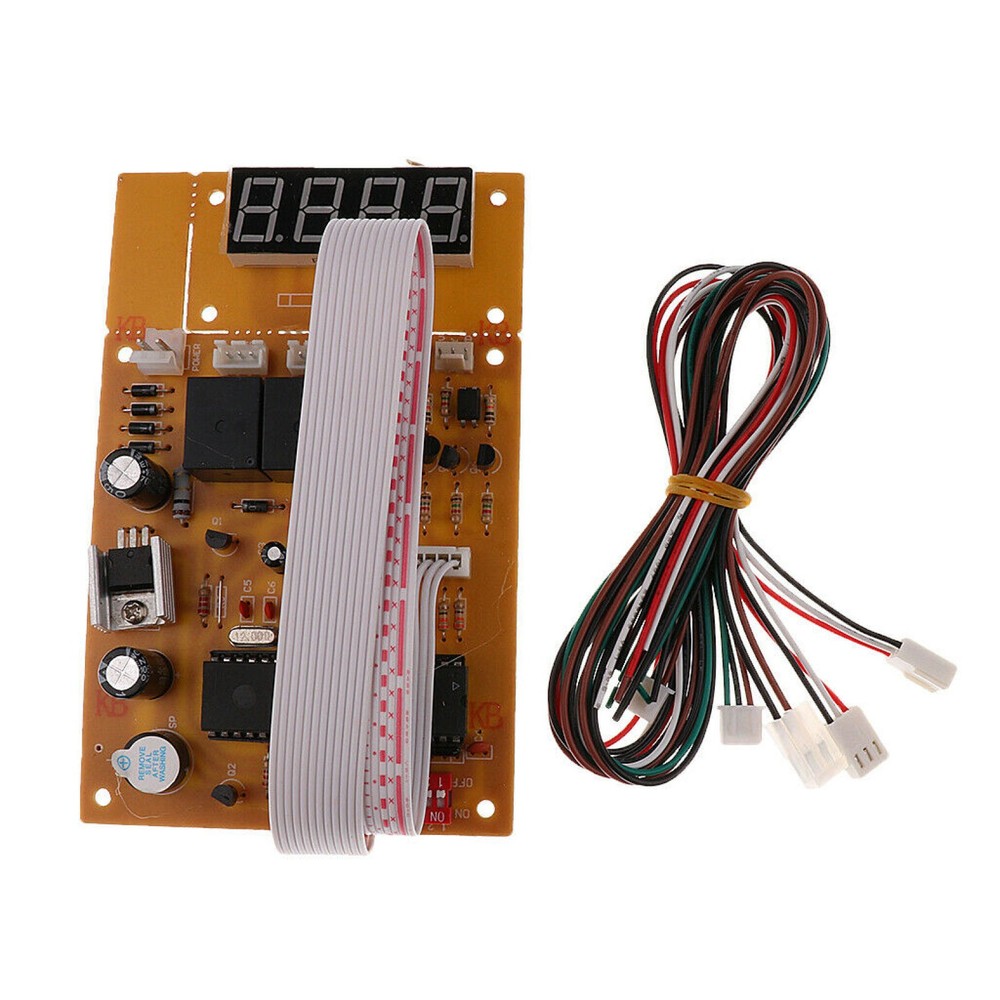 Arcade Machine Coin Slot USB Timer Board Module with Separate LCD Display Screen