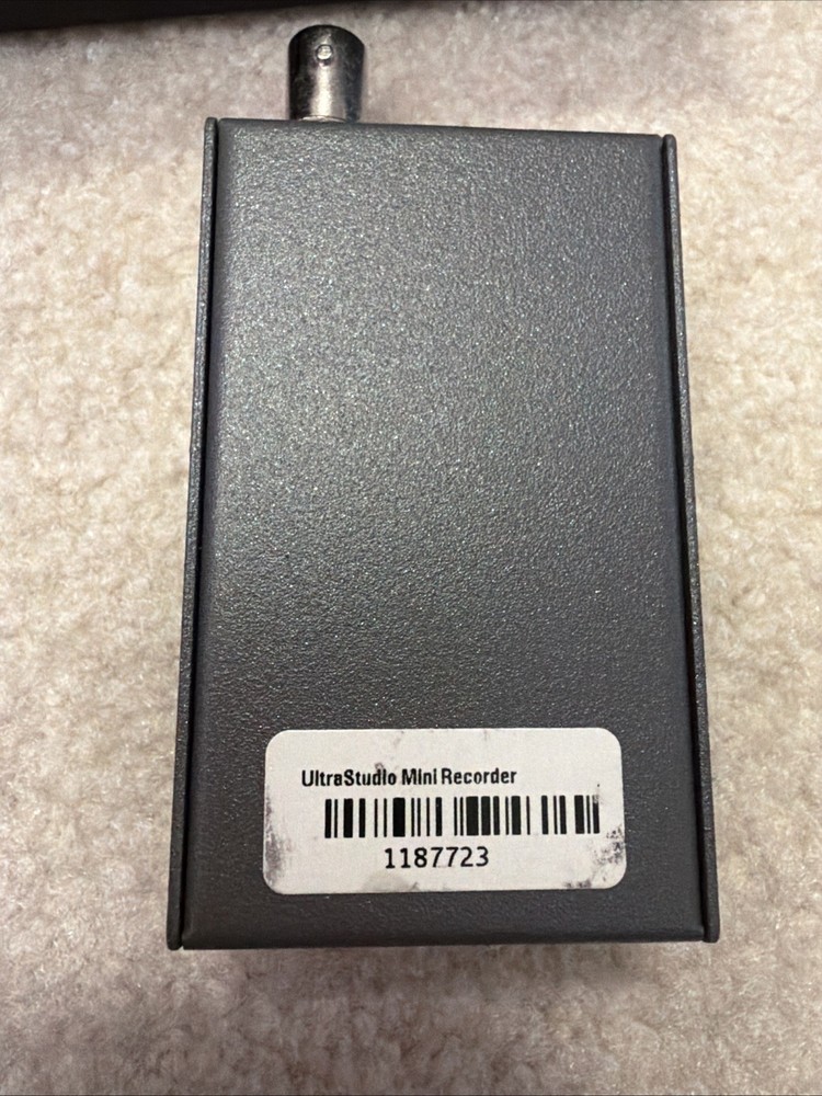 Blackmagic Design UltraStudio Mini Recorder Streaming Device Thunderbolt