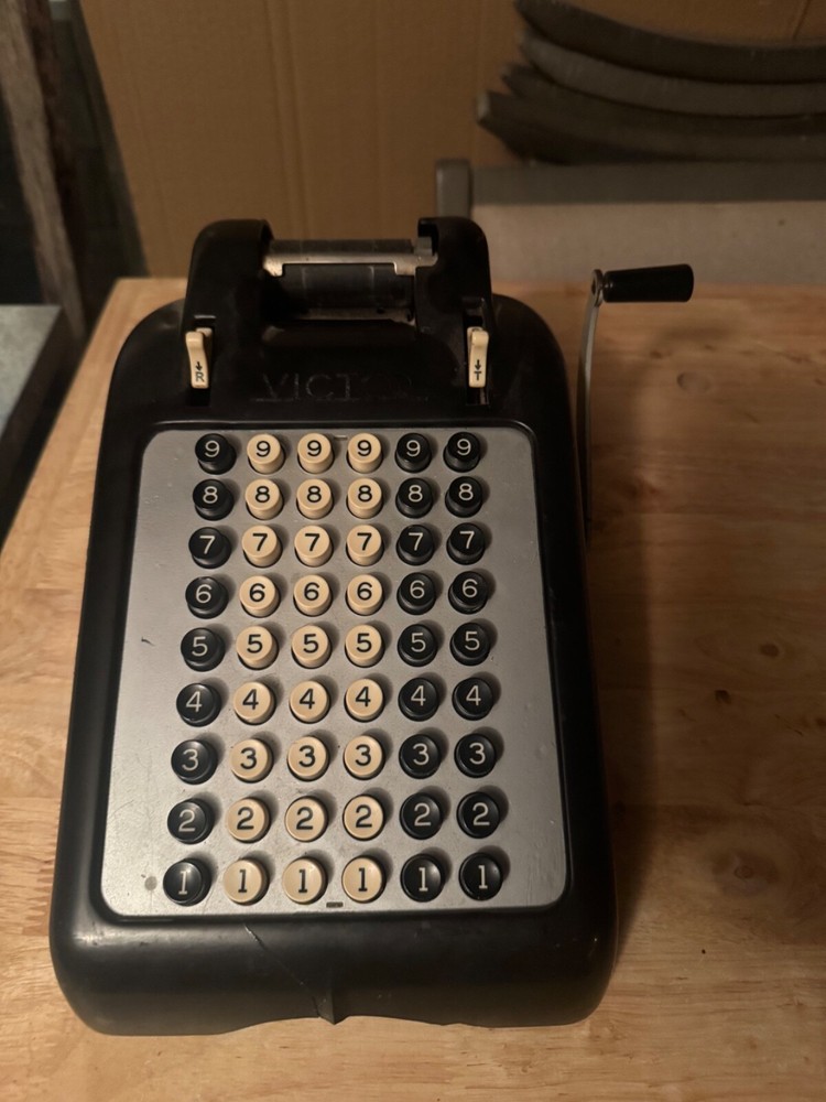 Victor Antique Adding Machine Circa 1920's