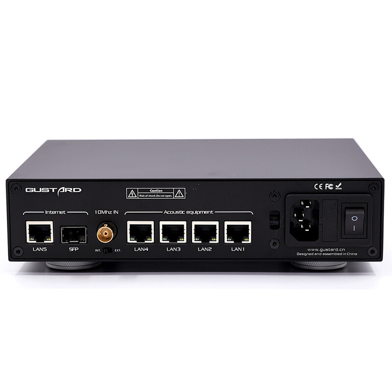 Gustard N18/N18PRO HiFi Audio Network Ethernet Switch AdaptiveEthernet Interface