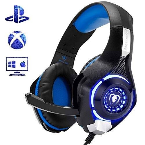 Beexcellent Gaming Headset for PS4 Xbox One PC Mac Controller SAVE.$50