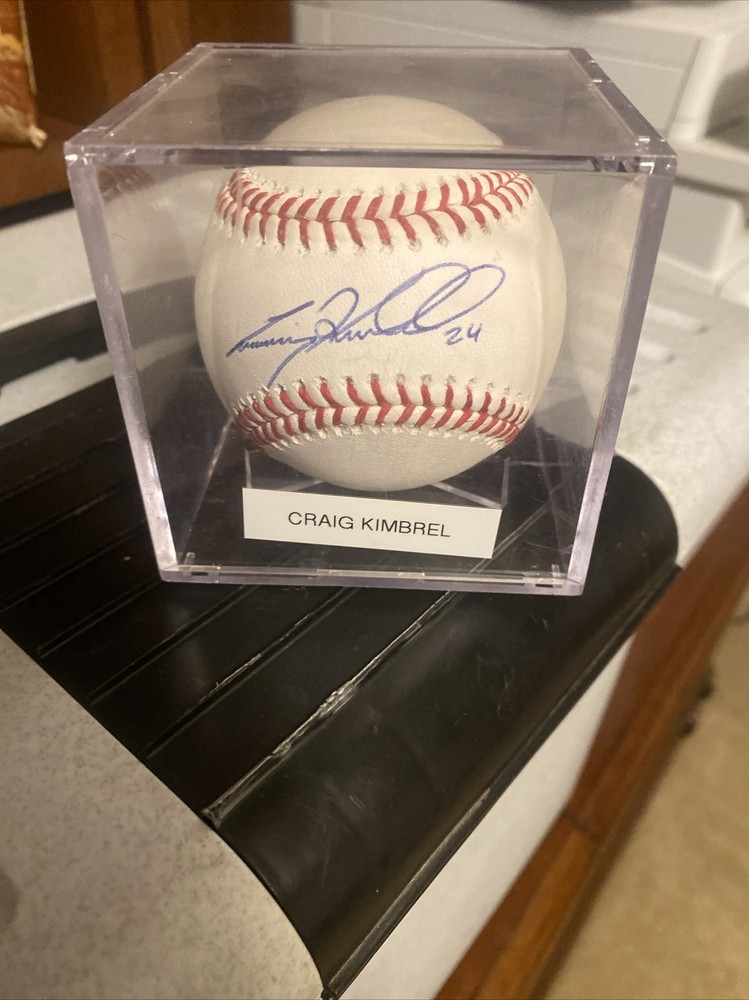 Craig Kimbrel Signed Romlb Baseball