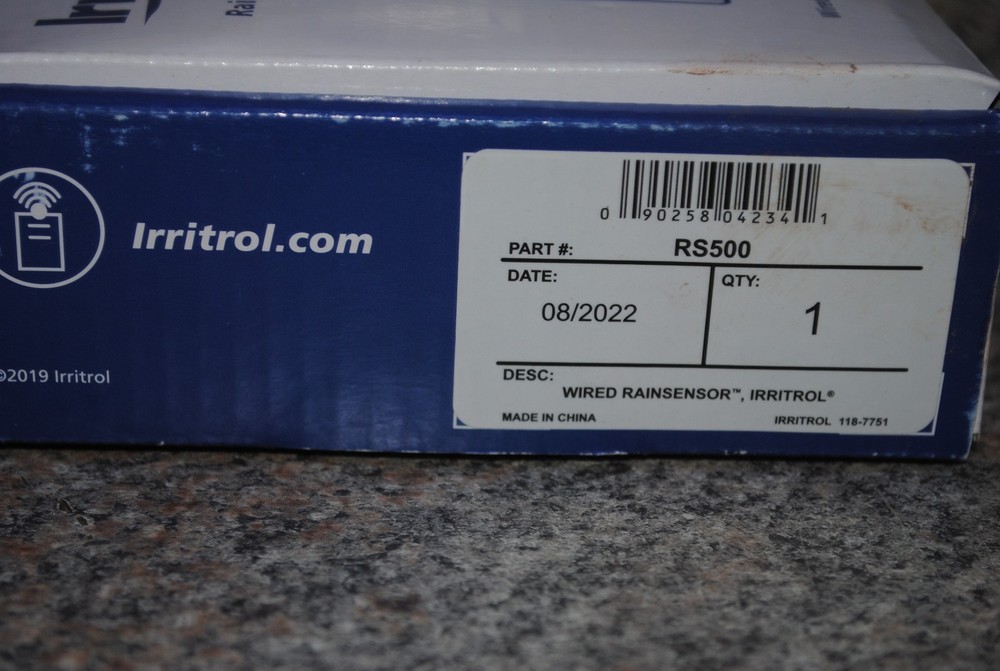 Irritrol Wired Rain Sensor RS500