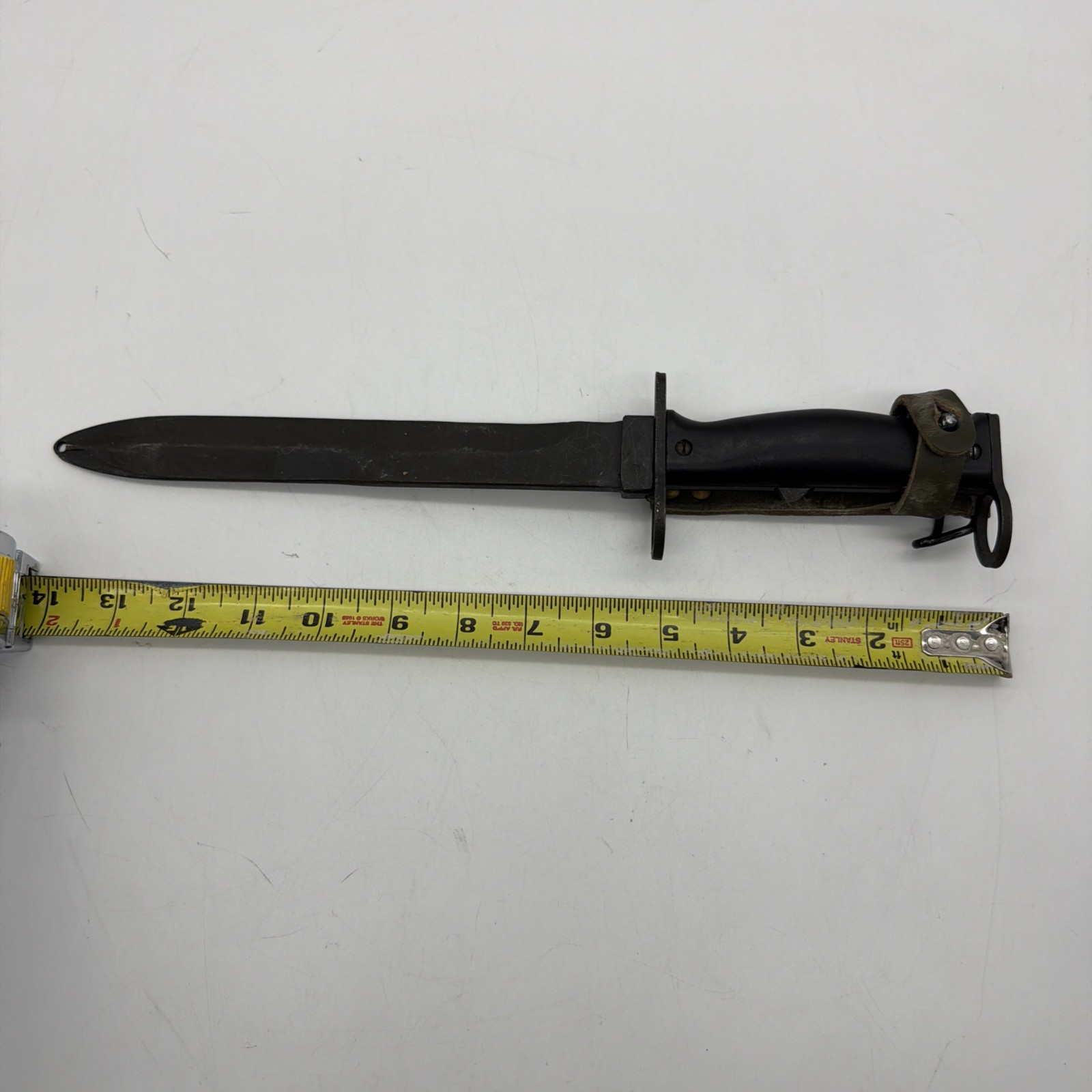 French M1958 Bayonet with Scabbard Original Military Collectible for MAS 49