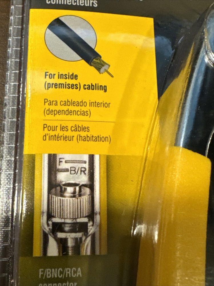 Compression Crimper Compact Klein Tools, VDV211-048 Multi-Connector NEW