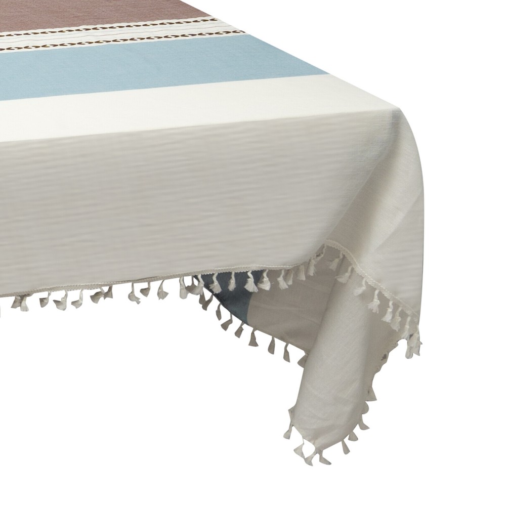 Rectangle Table Cloths Rustic Tablecloth Table Cover Waterproof 140*300cm US