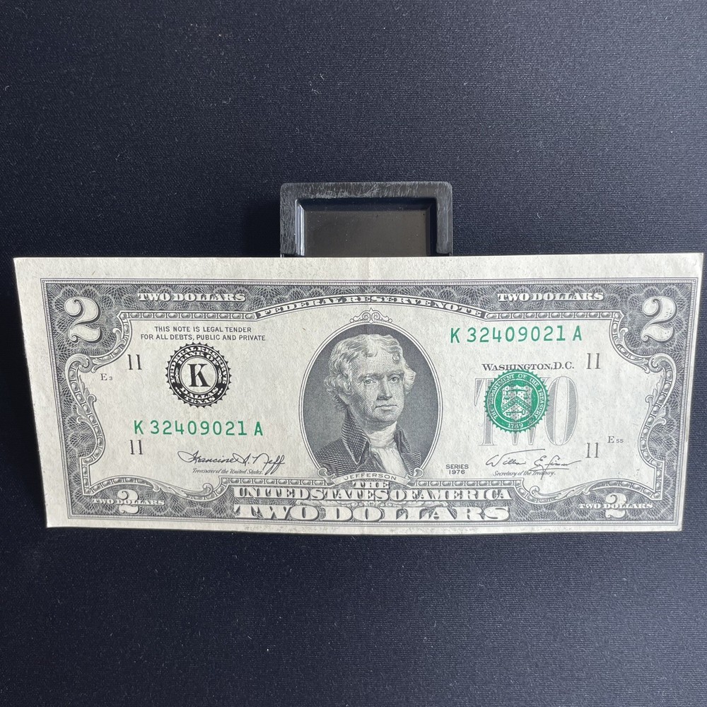 2 dollar bill 1976