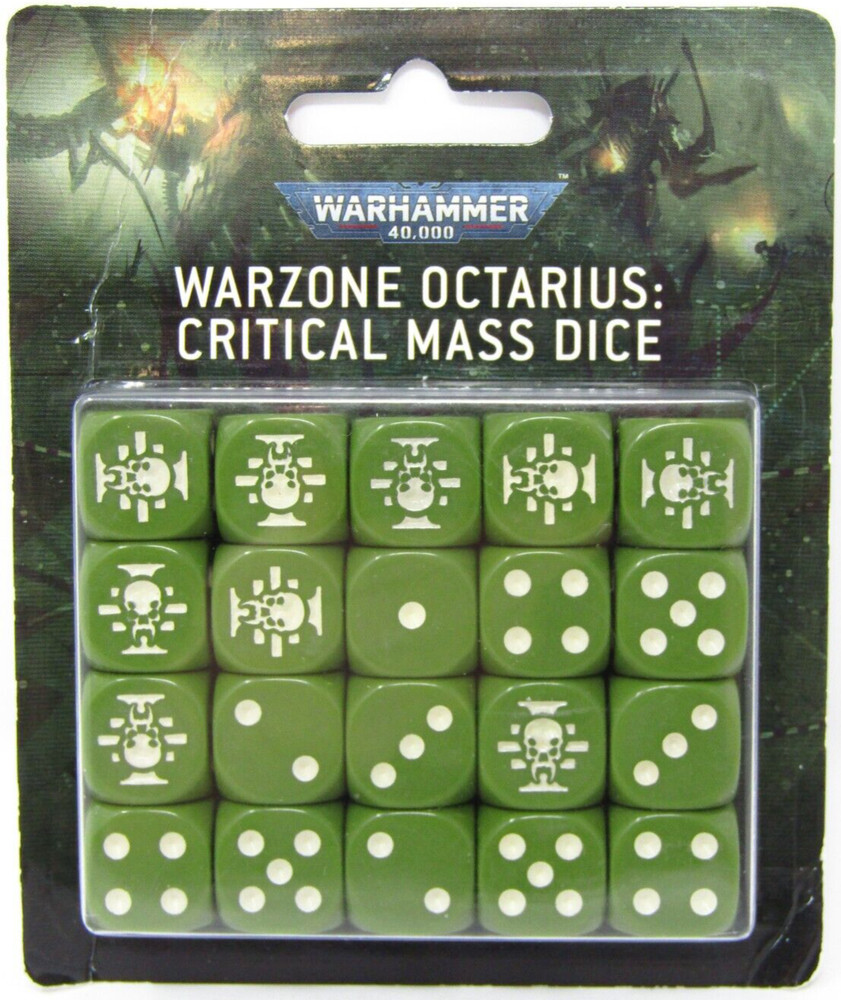 Warhammer 40k Warzone Octarious Critical Mass Dice