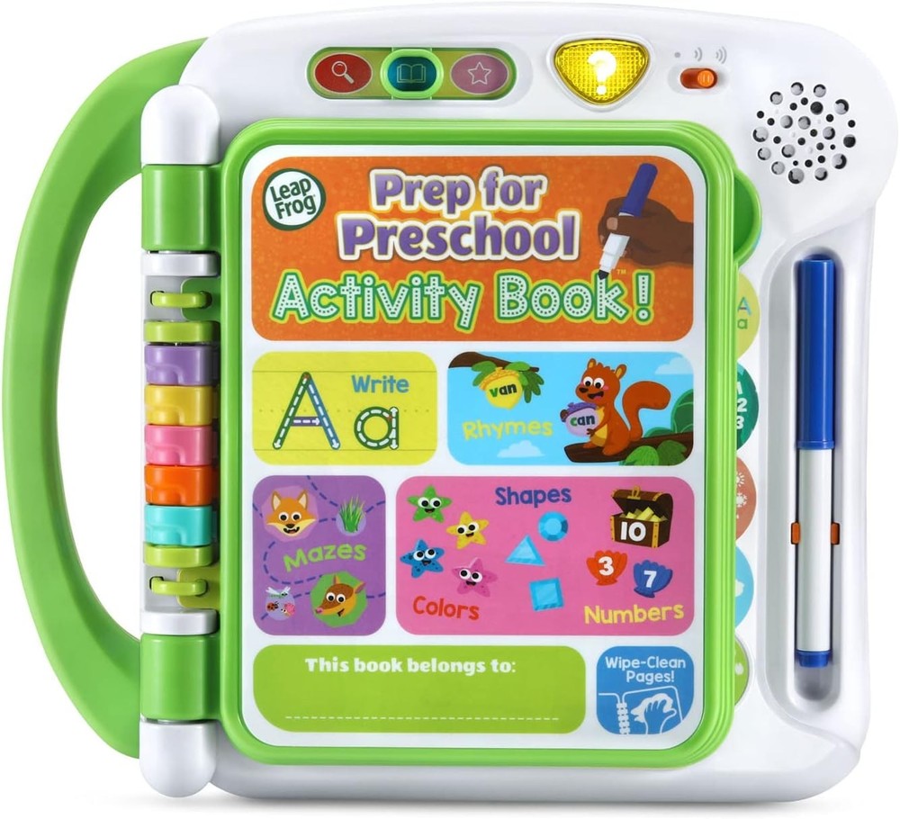 LeapFrog Prep for Preschool Activity Book Green
