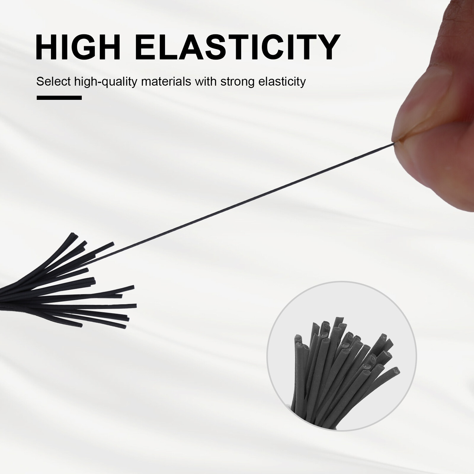 1/8" Multi-Use Elastic Bungee Cord Heavy Duty Shock Rope Tie Down Stretch Band