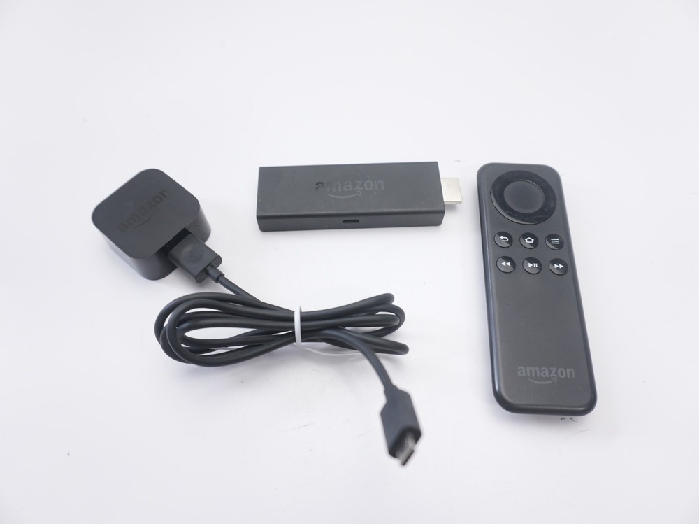 Amazon Fire TV Stick HDMI  2nd Gen LY73PR W/ Remote + Power Adapter