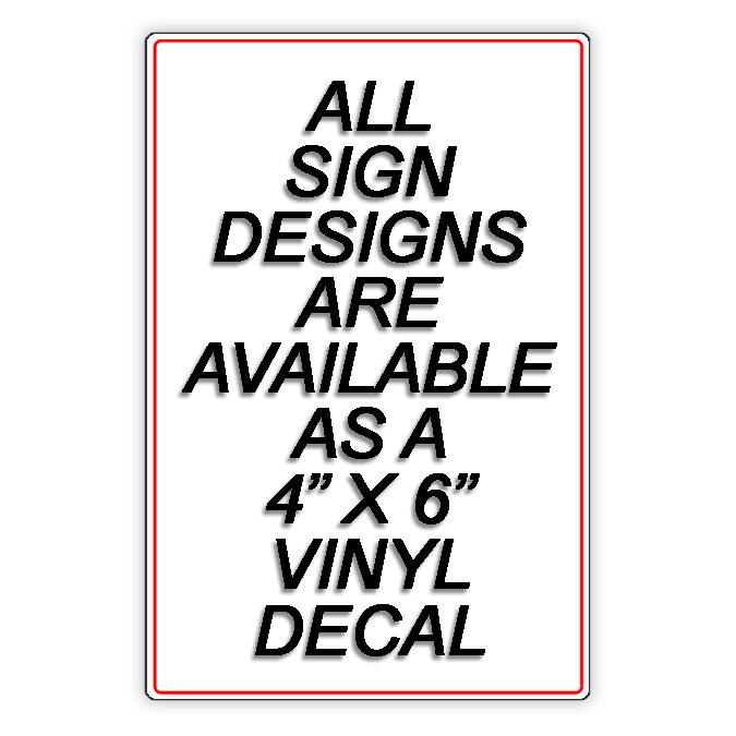 Notice Property Protected 24 Hour Video Surveillance Sign Or Decal 6 SIZES S062