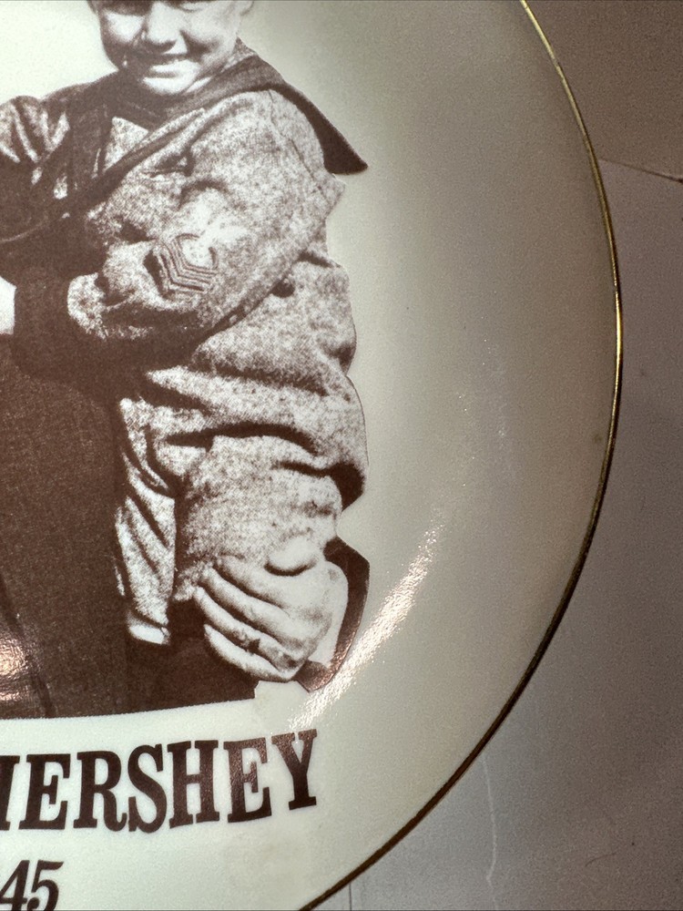 Milton S Hershey Commemorative Plate