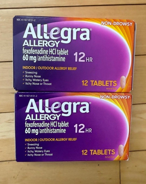 Allegra 24 Count tablets (Exp: 12/26)