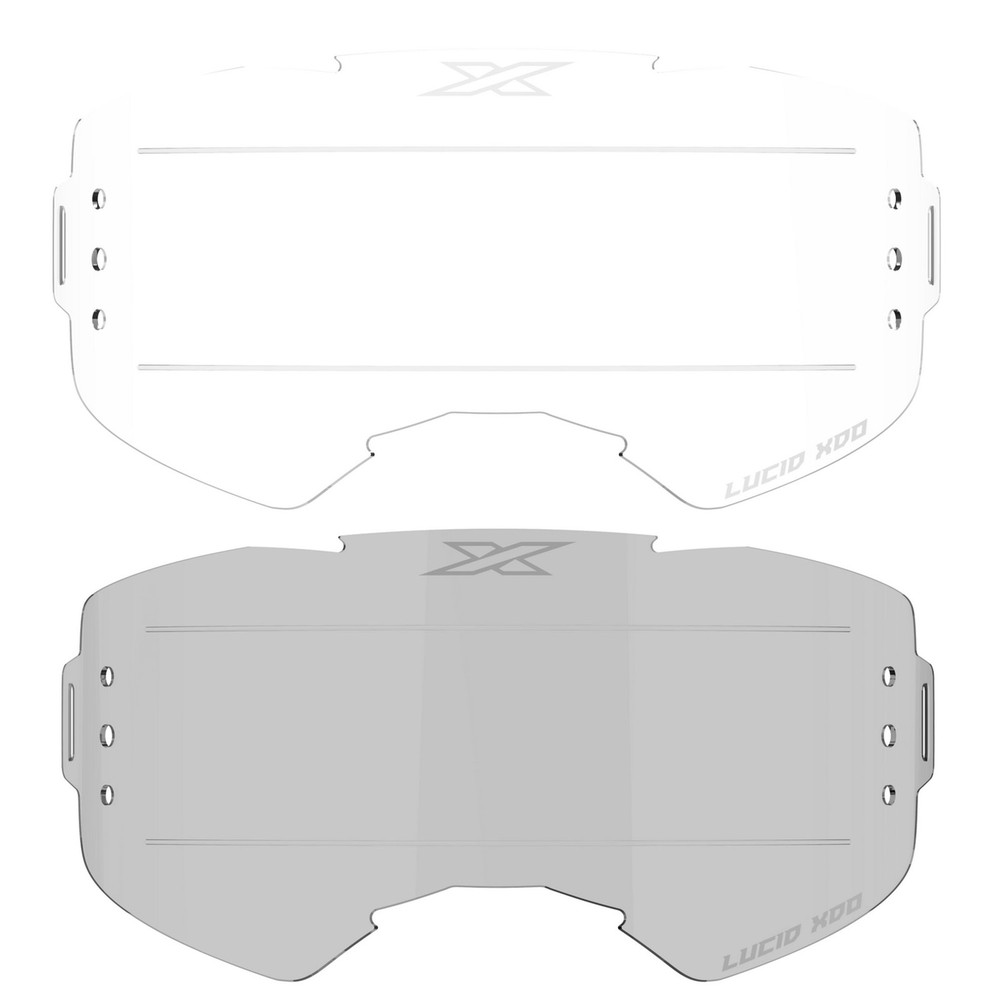 EKS Lucid XDO Injected Zip-Off Replacement Goggle Lens Smoke