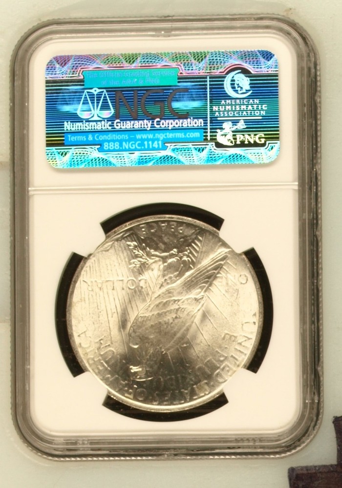 1923 Peace Silver Dollar NGC MS-64