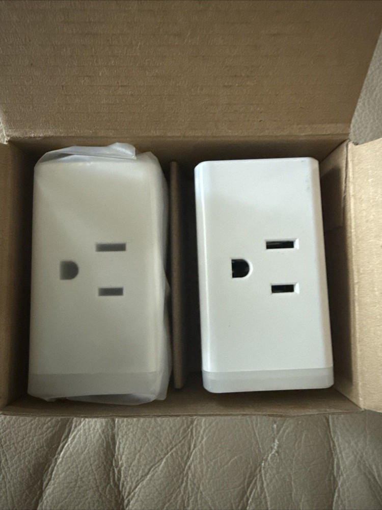 Kasa Smart WiFi Plug Mini 2 Pack Open Box control Automatically from phone