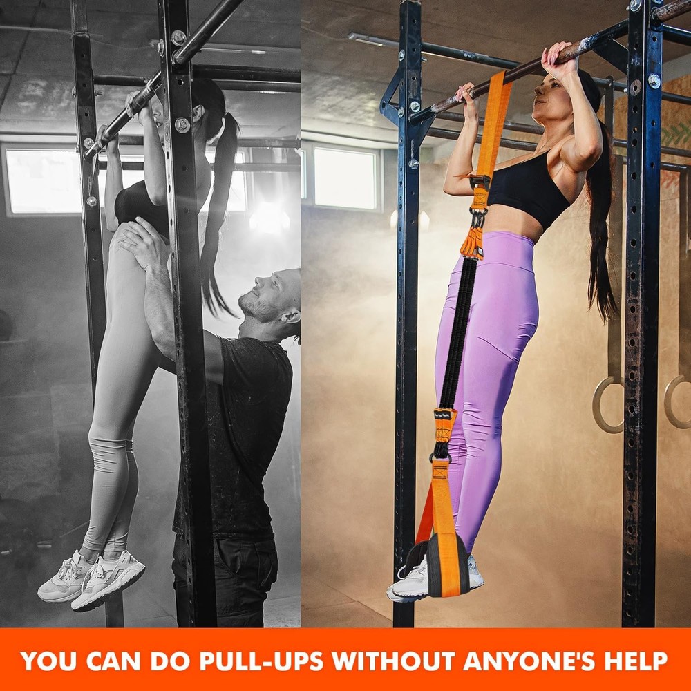Adjustable Heavy Duty Resistance Bands for Pull Up Bar, Pull Up Assistance Bands