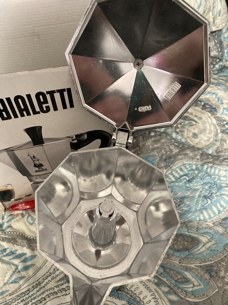 Bialetti Moka Express 12 cup Espresso Maker - Silver